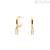 PD Paola woman earrings AR01-115-U 18 Kt gold Alia collection