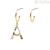 Woman earrings PD Paola AR01-251-U 925 silver I AM "A" collection