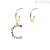 PD Paola woman earrings AR01-253-U 925 silver collection I AM "C"