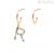 Woman earrings PD Paola AR01-268-U 925 silver I AM "R" collection