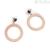 Marlù woman earrings 2OR0046R-N steel Be Woman collection