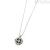 Marlù 4CN1625N wind rose necklace in steel Man Class collection