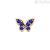 Elemento farfalla DonnaOro DCHZ6532 Oro Rosa con zaffiri collezione Elements