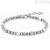 Agate men's bracelet Nomination 027905/042 steel Instinct collection
