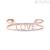 Bracciale bangle Love Stroili donna 1663114 acciaio collezione Lady Message