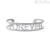 Forever Stroili bangle bracelet woman 1663115 steel Lady Message collection