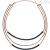 Breil TJ2892 woman multi-turn necklace in steel Wrap collection