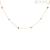 PD PAOLA necklace CO01-179-U 925 silver, gold plating, Atelier La Palette collection