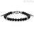 Nomination men's onyx bracelet 027916/044 316L steel Instinct collection Marina edition