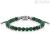 Malachite men's bracelet Nomination 027916/045 316L steel, Instinct collection, Marina edition