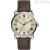 Fossil man time only watch FS5663 leather and steel Copeland collection