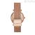 ES4918 steel woman time only watch Carlie collection