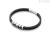 Rubber man bracelet 4US Cesare Paciotti 4UBR3578 Black Rubber collection
