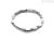 4US Cesare Paciotti 4UBR3507 steel bracelet for men, Blue Electricity collection