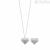 Shakespeare Kidult women's necklace 751177 316L steel Love collection