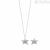 Kidult star necklace woman 751179 316L steel Philosophy collection