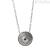 Shield necklace Ellius Gioielli R142 / 50 man Silver 925