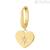 Chakra Brosway heart earring BHKE014 316L steel