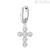 Brosway Chakra single earring cross BHKE018 316L steel