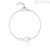 Infinity bracelet with light point Mabina woman 533235 Silver 925
