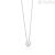 Mabina woman's light point necklace 553062 925 silver