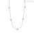 Mabina women's hearts necklace 553219 925 silver