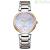 Citizen mother of pearl EM0854-89Y steel woman watch Citizen Lady collection