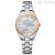 Super Titanium Citizen mother of pearl EW2606-87Y steel woman watch Citizen Lady collection