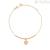 Ladybug bracelet woman Rues des Mille BR-1SOGG PL COC 925 silver "Dreams are desires" collection