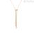 Breil Sinuous TJ2941 woman necklace in IP Gold steel