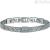 Breil Black Diamond TJ2954 steel man bracelet with diamond