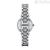 Emporio Armani AR1908 steel woman time only watch Gianni T-Bar collection