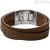Fossil men's leather bracelet JF03188040 Vintage Casual collection