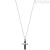 Sector SZQ15 silver cross necklace for men Spirit collection