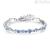 Symphonia Brosway BYM66 steel woman bracelet with blue crystals