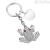 Morellato SD0392 steel frog keychain with zircons Magic collection