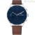Tommy Hilfiger Chase Multifunction men's watch 1791487 brown leather strap