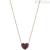 Nomination woman red heart necklace 147912/021 925 Silver Easychic collection