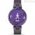 Smartwatch Garmin Lily Sport viola donna 010-02384-12 cinturino silicone