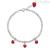 Brosway Wish heart bracelet BEI044 316L steel with pendant zircons