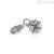 Four-leaf clover beads Trollbeads Silver 925 TAGBE-00259 Thun collection