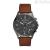 Fossil Forrester men's chronograph watch FS5815 leather strap