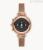 Smartwatch Fossil Hybrid HR Monroe Gold-Tone FTW7039 acciaio rosato