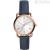 Fossil Copeland woman watch only time ES4824 leather strap