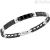 Zancan ceramic bracelet for men Hi-Teck EHB149 Black PVD steel