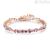 Symphonia Brosway women's bracelet BYM70 316L steel PVD Rose Gold with crystals