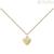 Heart necklace Engrave Me L'Absolu PD Paola CO01-249-U Silver 925 Gold plating