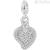 Sacred heart charm for women RZ062R Silver 925 Stories collection