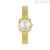 Tissot Lovely Square woman watch Gold T058.109.33.031.00 steel case and bracelet