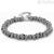 Nomination Vulcano man bracelet 027918/032 steel with lava stone